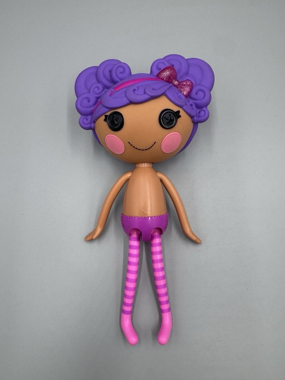 Lalaloopsy Storm E. Sky Doll MGA 2020 Purple Hair No Outfit 12”